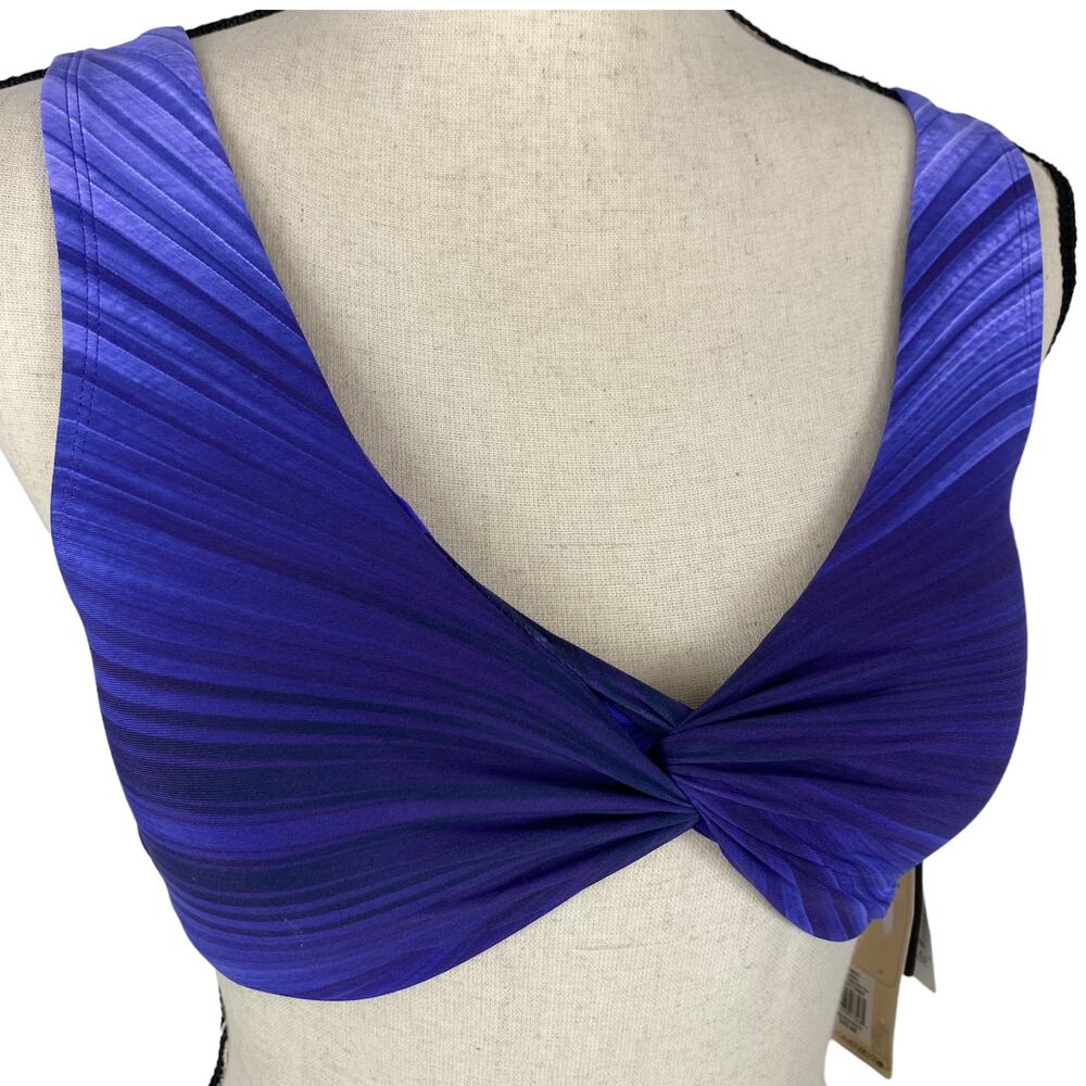 CALIA Reversible Knot Top Swimsuit Radiant Ombre Padded Bikini Lined Womens XS